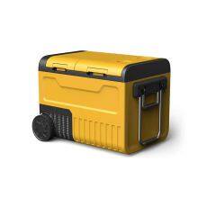 45L DC 12V/24V Compressor Fridge Mobile Freezer Refrigerator With Pull Rod & Wheels Car Home Dual Use thumbnail-2