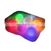 Custom Logo Package Printed Premium Blank Driving Range Golf Balls Glow-in-the-dark Golf Balls With LED Lights thumbnail-1