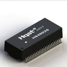 H84802S Dual Port SMD SOP-48 Pin Gigabit Ethernet Isolation Filter/Network Transformer 10/100/1000Mbps POE+ IEEE 802.3 for Route