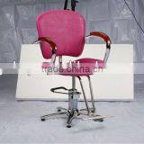 China Supplier Salon Furniture Pink Barber Chair thumbnail-1
