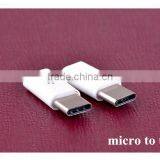 Hot Plug Micro Usb to Type c Plastic Adapter Connector thumbnail-2