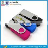 Hot Selling Lowest Price Promotional Gift Swivel Usb Flash Drive With Customized Logo