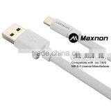 High Quality Fast Speed Alluminium Fabric Braided Phone Charger Cable, USB 2.0 Cable thumbnail-2