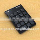 Latest 2.4G Mini Wireless Computer Keyboard Numeric Keypad thumbnail-4