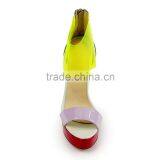 2015 Women New Fashion Sandals Women Stiletto Ankle Sandals High Heels Ladies Party Ankle Sandals thumbnail-2