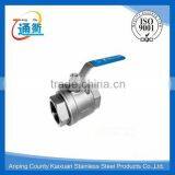Made in China Casting Stainless Steel Female Threaded End Ball Valve thumbnail-6
