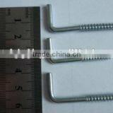 HAREDWARE RIGGING ZINC PLATED L SQUARE HOOK thumbnail-2