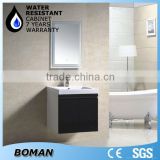 resin basin colored pvc bathroom wall wash basin cabinet