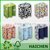 Folding Portable Prinitng Corrugated Paper Stool for Children thumbnail-1