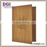 Personalized Hotel Leather Wine Menu Covers / Table Tent / Menu Screw/leather Coaster thumbnail-2