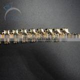 Gold Plated Wholesale Alloy Necklace Jewelry With Crystal Stone thumbnail-5