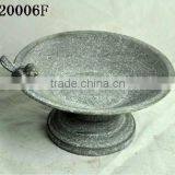 120006F-Metal Candle Holder Tray & Plant Tray Metal Plate