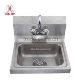 NSF Stainless Steel Hand Sink, Wall Mounted Stainless Steel Hand Wash Sink for Commercial Kitchen thumbnail-4