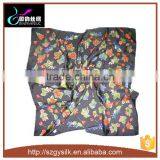 Name Brand 14MM Satin Silk Scarf With Hand Rolled Hem thumbnail-3