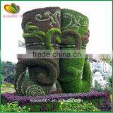 Customized Artificial Topiary Plastic Sculpture Garden Decor Arificial Plants Topiary thumbnail-3