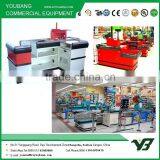 Hot Sell Good Cheap Blue Color Supermarket Checkout Counter With Conveyor Belt (YB-H08) thumbnail-4