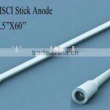 1.5''X60'' HSCI Solid Rod Stick Anode
