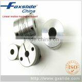 6.35mm to 6.35mm Double Diaphragm Shaft Coupling Disc Couplings Flexible Coupler 26mm OD 35mm Length thumbnail-1