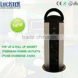 PULL UP German Type Tabletop Pop up Power Socket With Usb thumbnail-1
