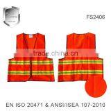 Hot Sale High Visibility Sleeveless Reflective Vest for Sale thumbnail-3