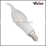 Glass Lamp Body Material and Bulb Lights Item Type LED Filament Bulb Dimmable