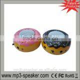 MPS-146 Wholesale Checkout Round Shaped Mini Portable Speakers thumbnail-1