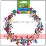 Metallic PVC Rainbow Wire Tinsel Garland Gift Wrapping Wired Garlands thumbnail-1