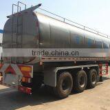 High Performance 40cbm Stainless Steel Edible Oil Tanker Semi Trailer thumbnail-4