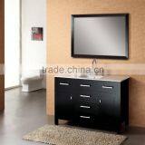 Transitional Single Sink Waterproof Bathroom Wooden Vanity thumbnail-1