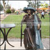 European Figure Statue Hotel Plaza Large Figure Bronze Sculpture Decoration thumbnail-6