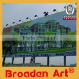 plastic lawn edging fence frontlit coated banner printing