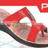 Red Heel Women pu Soft Slippers Shoes thumbnail-1