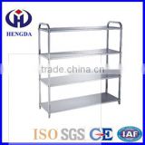 a certain height of stainless steel material shelf
