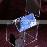 Acrylic Dog- House Shape Charity Box