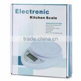 High-end Food Grade Plastic Digit 5kg/1g Kitchen Gram Scale thumbnail-6