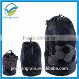 Sports Polyester Mesh Bag With Drawstring