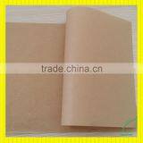 80g straw pulp made brown kraft paper with food grade certificate