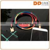 Hot New Products for 2016 High Speed 2 in 1 Usb Cable With Flashing LED Light thumbnail-2