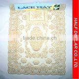 PVC Oblong Lace Mat /Placemat& Coaster For One Dollar Item, Kitchenware thumbnail-1