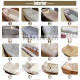 Mdf Satin Interior Solid Wood Coffin thumbnail-3