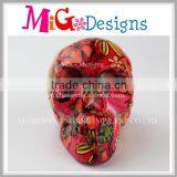 Ceramic Skull Salt Pepper Shaker Cool Kitchenware OEM