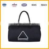 Top quality men and women travel bag best model luggage bags Nylon duffle bag with printed logo