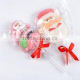 Santa Shaped Sugar Coated Wholesale Marshmallow Lollipop thumbnail-2