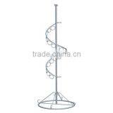 China Metal Retail Store Fixture, Guangdng Garment Rack Supplier, Floor Display Shelves, Coat Stand thumbnail-1