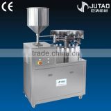 Stainless steel manual tube filling and sealing machine