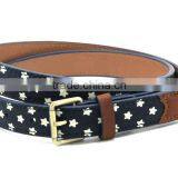 Fashion Lady PU Printed Flower Belt Women pu Waist Belt thumbnail-6