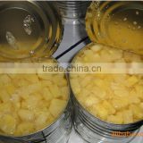 High quality Canned pineapple tidbits in light syrup