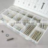 224pc S/S Nut&Bolts Assortment