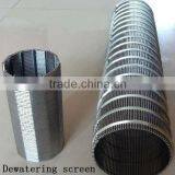 Wear Life Wedge Wire Screen Food Processing Dewatering Screen