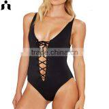 One Piece Swim Suit Custom Swimwear Women OEM